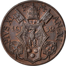 Moneta, CITTÀ DEL VATICANO, Pius XI, 10 Centesimi, 1932, Roma, SPL-, Bronzo