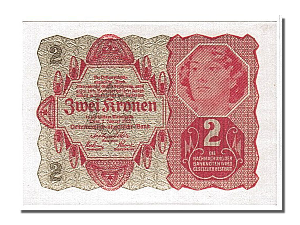 Banknote, Austria, 2 Kronen, 1922, UNC(65-70)