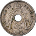 Moneta, Belgio, 5 Centimes, 1923, MB+, Rame-nichel, KM:66