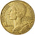 Moneda, Francia, Marianne, 20 Centimes, 1984, Paris, BC+, Aluminio - bronce
