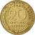 Moneta, Francja, Marianne, 20 Centimes, 1984, Paris, VF(20-25), Aluminium-Brąz