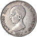 Moneta, Spagna, Alfonso XIII, 5 Pesetas, 1891, BB, Argento, KM:689