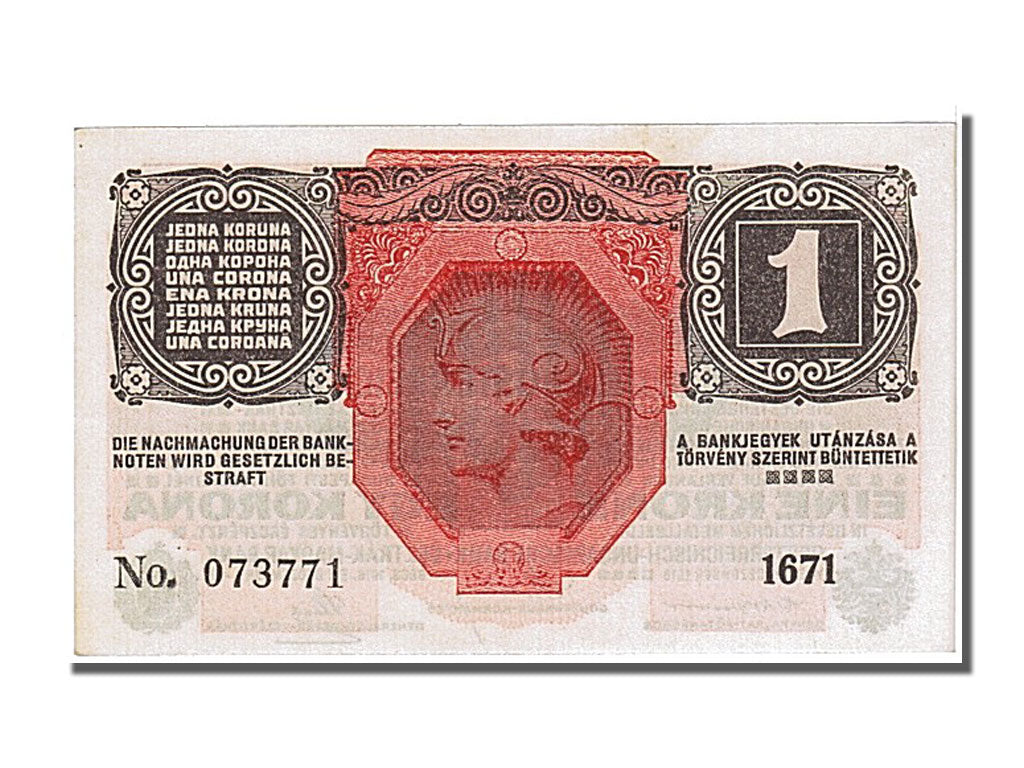 Austria, 1 Krone, 1916, KM #49, 1916-12-01, UNC(65-70), 1671