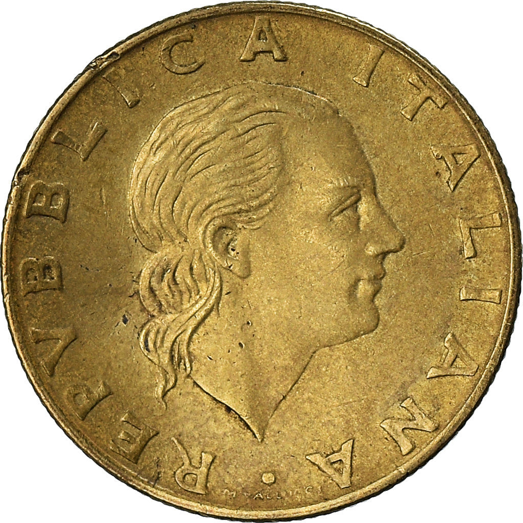 Moneda, Italia, 200 Lire, 1978, Rome, BC+, Aluminio - bronce, KM:105