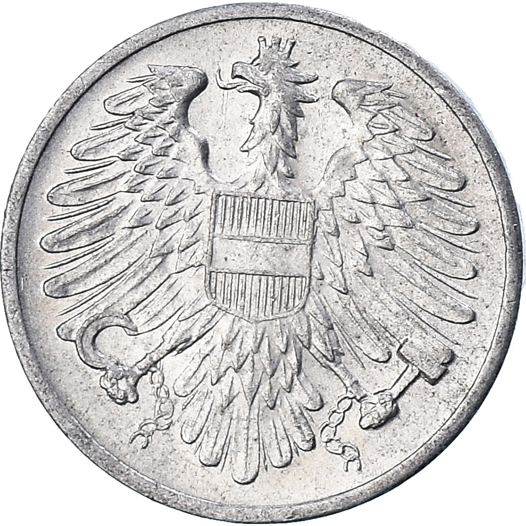 Coin, Austria, 2 Groschen, 1950, VF(30-35), Aluminum, KM:2876