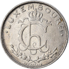 Coin, Luxembourg, Charlotte, 2 Francs, 1924, EF(40-45), Nickel, KM:36