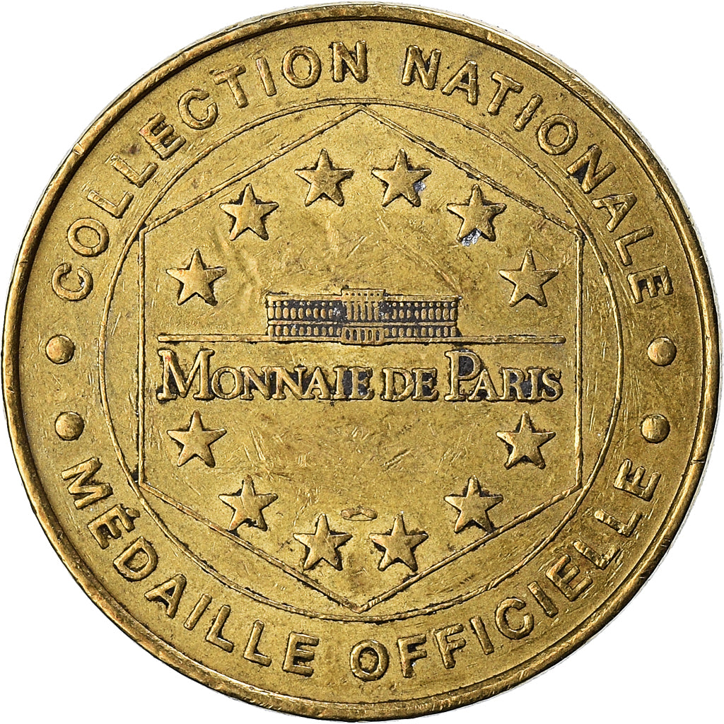 França, Token, Token turístico, Mont-Saint-Michel - Vue n°1, 1999, MDP