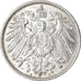 Coin, GERMANY - EMPIRE, Wilhelm II, Mark, 1914, Berlin, AU(50-53), Silver, KM:14