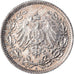 Coin, GERMANY - EMPIRE, 1/2 Mark, 1915, Berlin, MS(63), Silver, KM:17