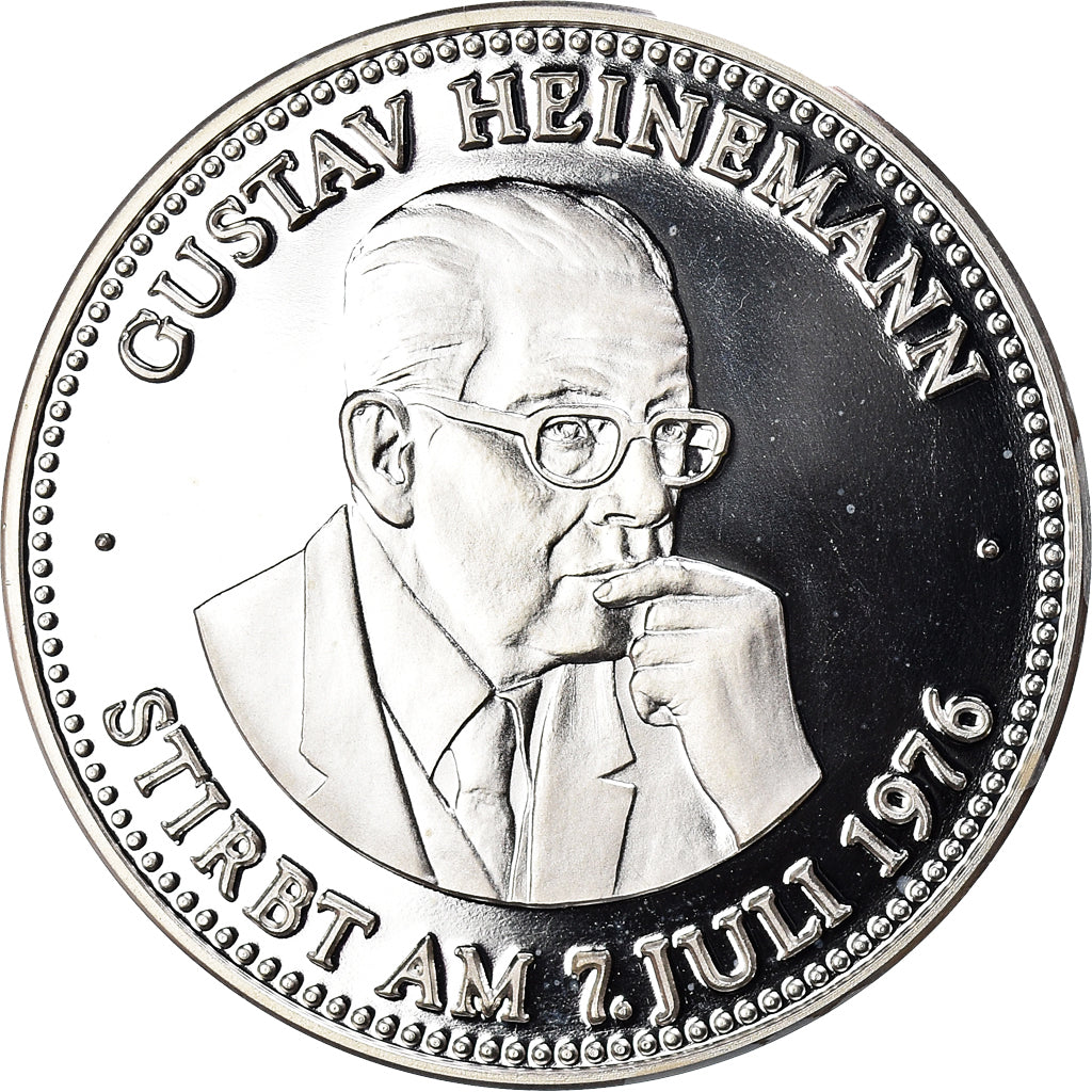 Germania, medaglia, 1993, GUSTAV HEINEMANN.BE., SPL, Argento