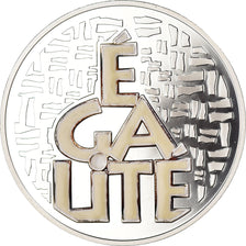Coin, France, Egalité, 6.55957 Francs, 2001, Paris, Egalité.BE.colorized.