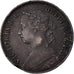 Münze, Großbritannien, Victoria, Farthing, 1891, SGE+, Bronze, KM:753