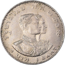 Moneta, Thailandia, Rama IX, 5th Asian Games Bangkok, Baht, 1966, BB