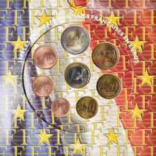 France, Euro-Set, 1999, FDC, MS(65-70), (No Composition)