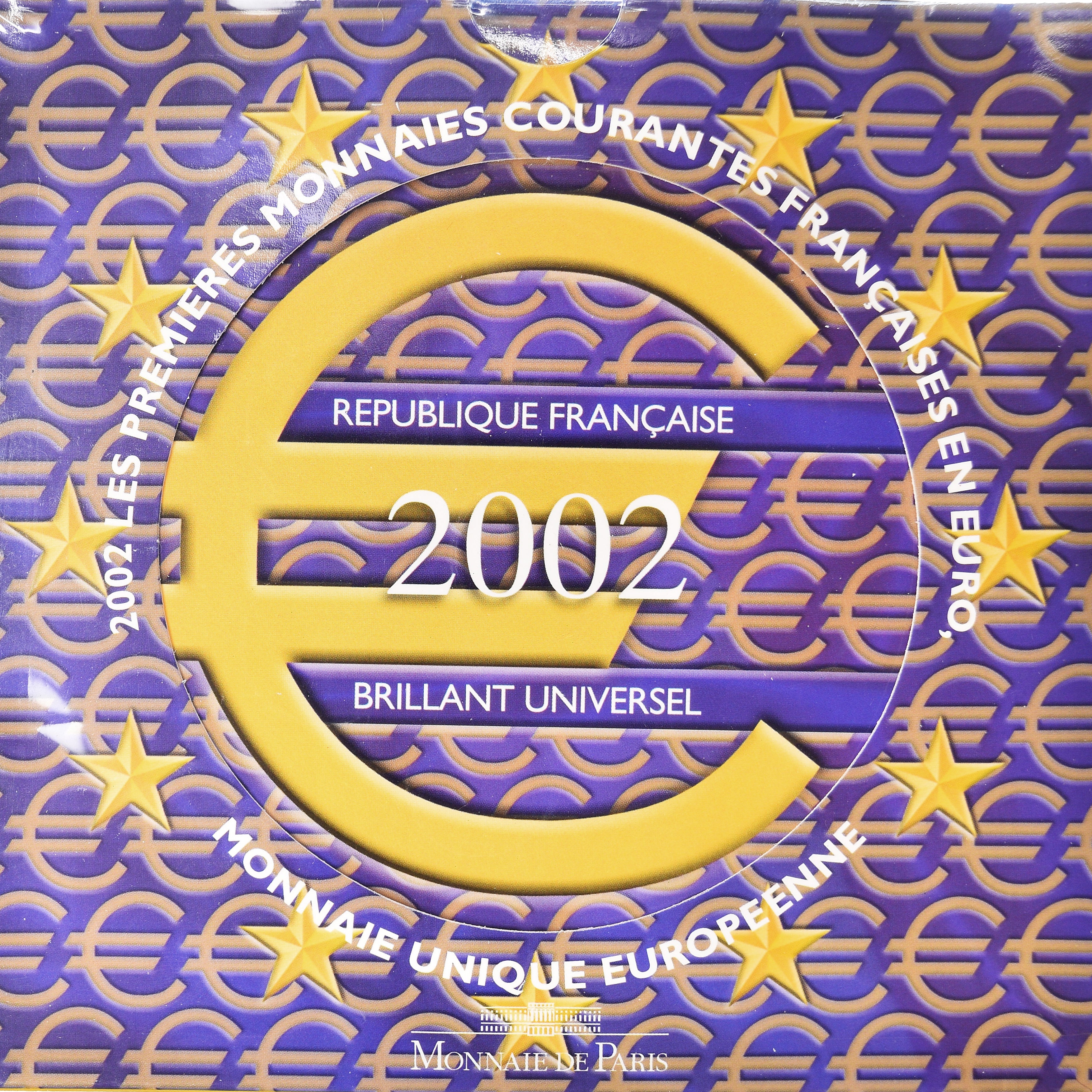 Francia, Euro-Set, 2002, FDC, FDC, (Sin composición)