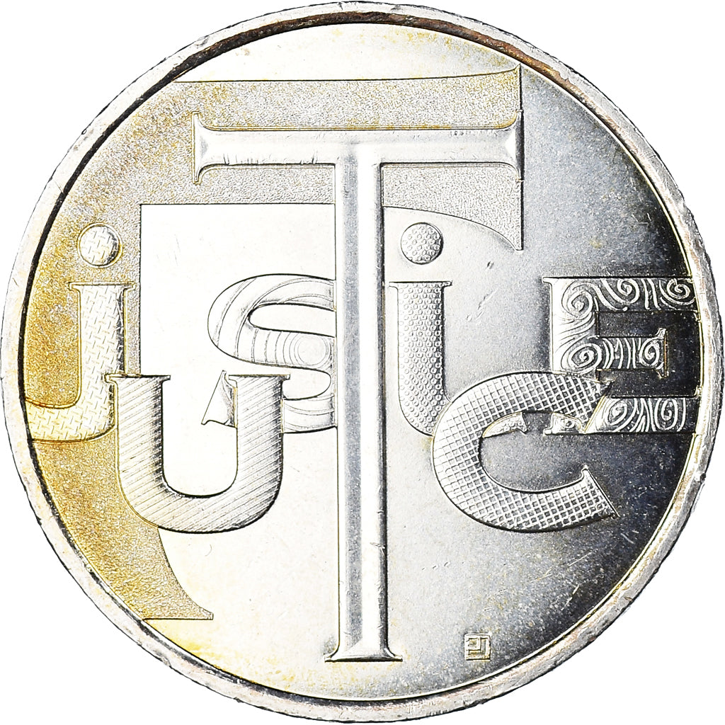 Francia, 25 Euro, Justice, 2013, Justice., SC, Plata, Gadoury:EU 648