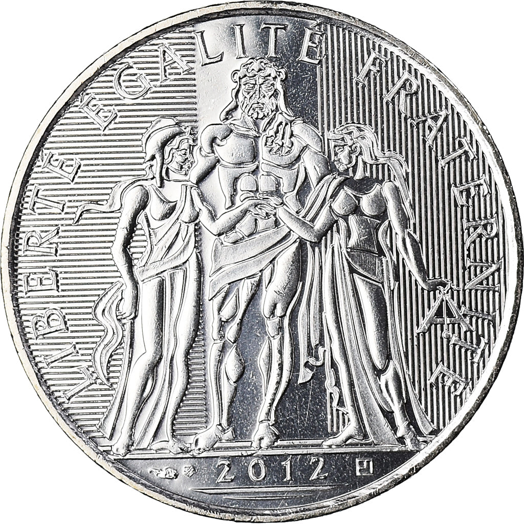 France, 10 Euro, 2012, Paris, FDC, MS(65-70), Silver, Gadoury:EU 516, KM:2073