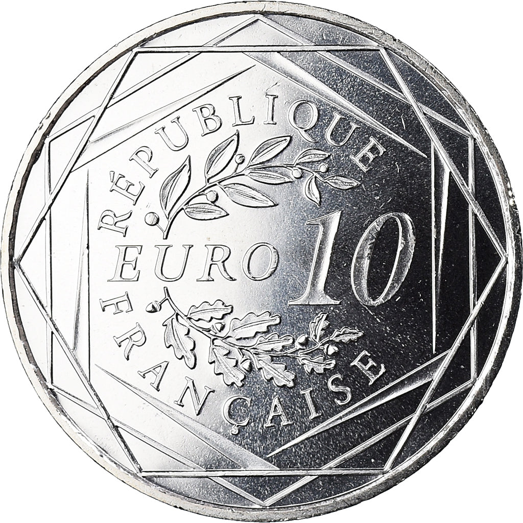 Frankrijk, 10 Euro, 2012, Paris, FDC, FDC, Zilver, Gadoury:EU 516, KM:2073