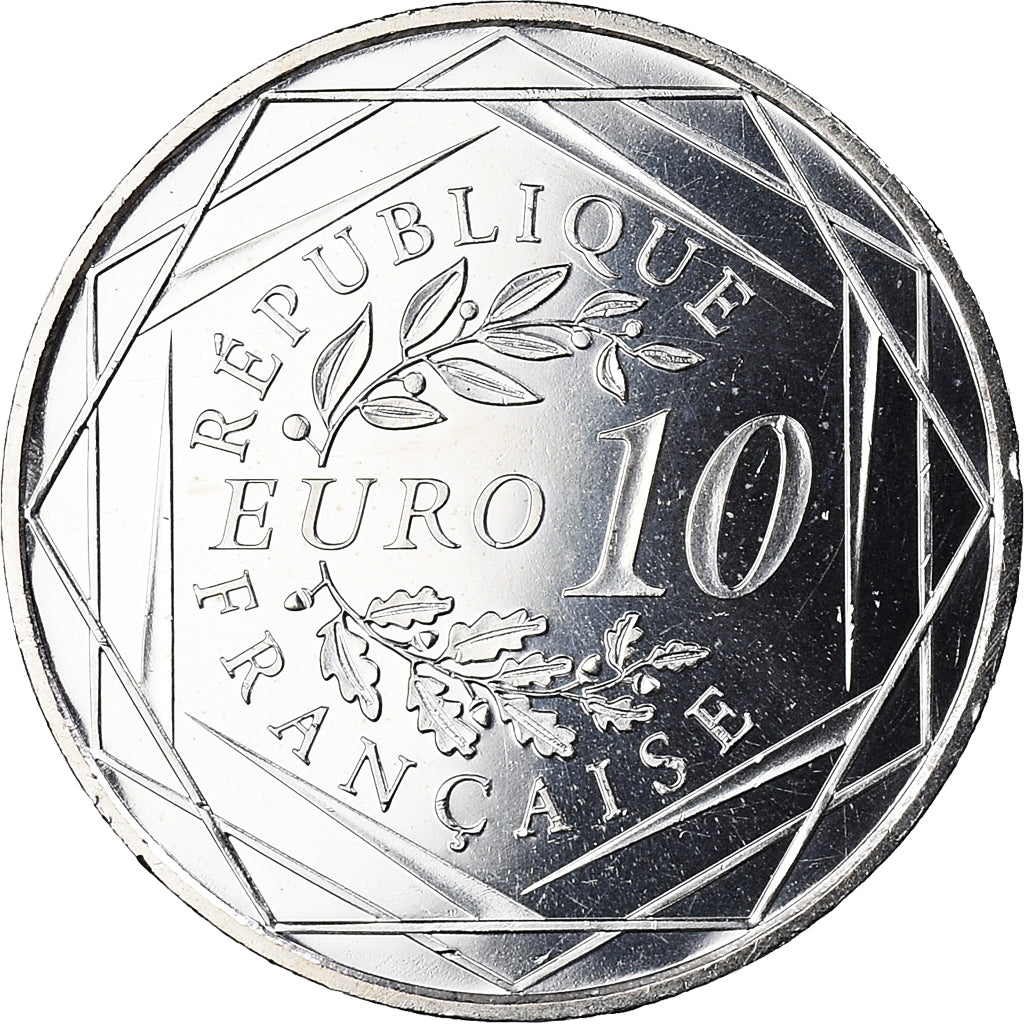 Frankrijk, 10 Euro, 2012, Paris, FDC, FDC, Zilver, Gadoury:EU 516, KM:2073