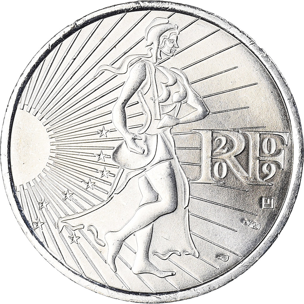 France, 10 Euro, 2009, FDC, MS(65-70), Silver, Gadoury:EU337, KM:1580
