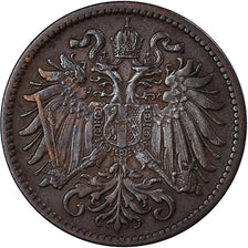 Moneta, Austria, Franz Joseph I, 2 Heller, 1914, BB, Bronzo, KM:2801