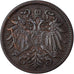 Moneta, Austria, Franz Joseph I, 2 Heller, 1914, BB, Bronzo, KM:2801