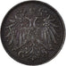 Moneta, Austria, Franz Joseph I, 2 Heller, 1893, BB, Bronzo, KM:2801