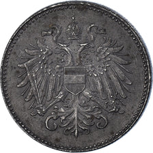 Coin, Austria, Karl I, 20 Heller, 1917, EF(40-45), Iron, KM:2826