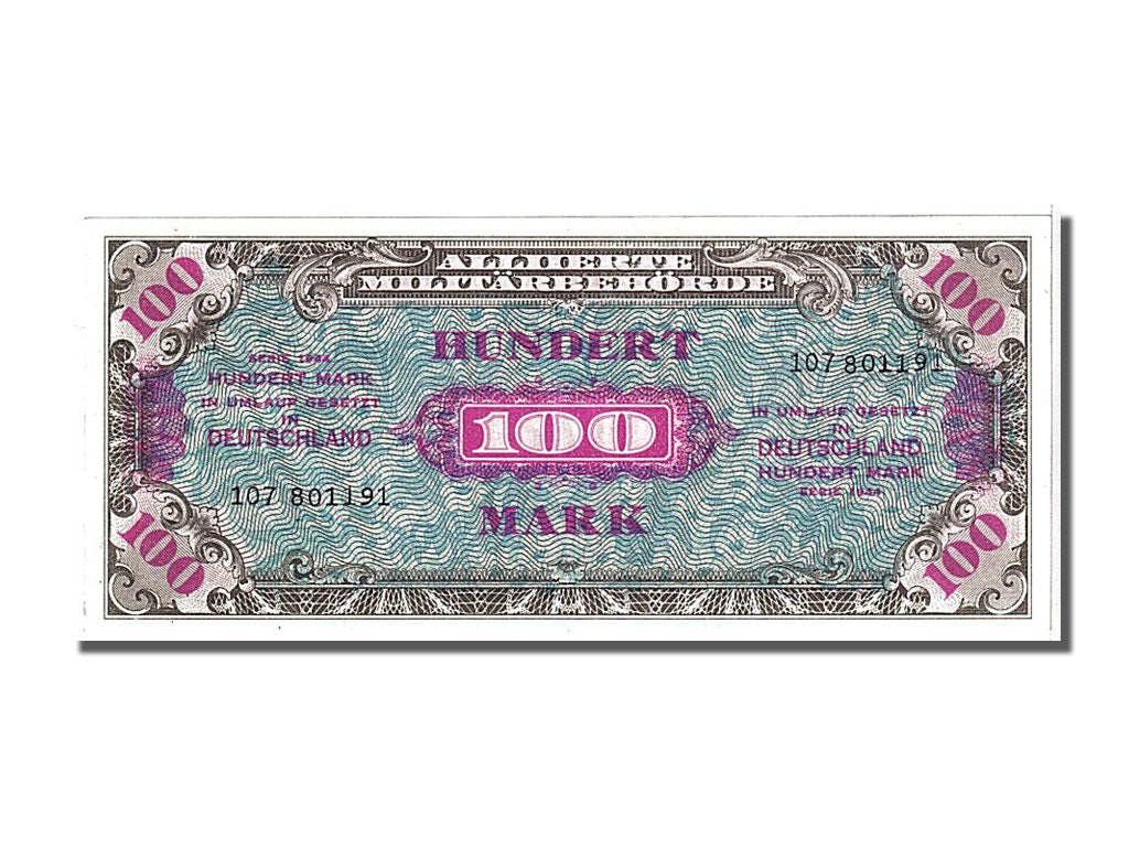 Banknote, Germany, 100 Mark, 1944, UNC(65-70)