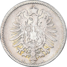 Coin, GERMANY - EMPIRE, Wilhelm I, Mark, 1873, Berlin, VF(20-25), Silver, KM:7