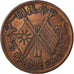 Munten, Chinese Republiek, 10 Cash, 10 Wen, 1912, ZF, Koper, KM:301.1