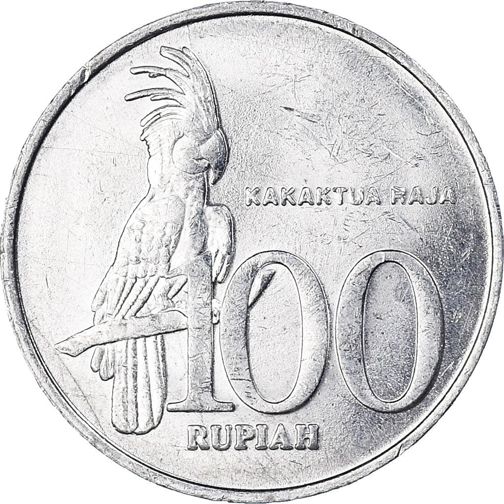 Monnaie, Indonésie, 100 Rupiah, 2002, TTB+, Aluminium, KM:61