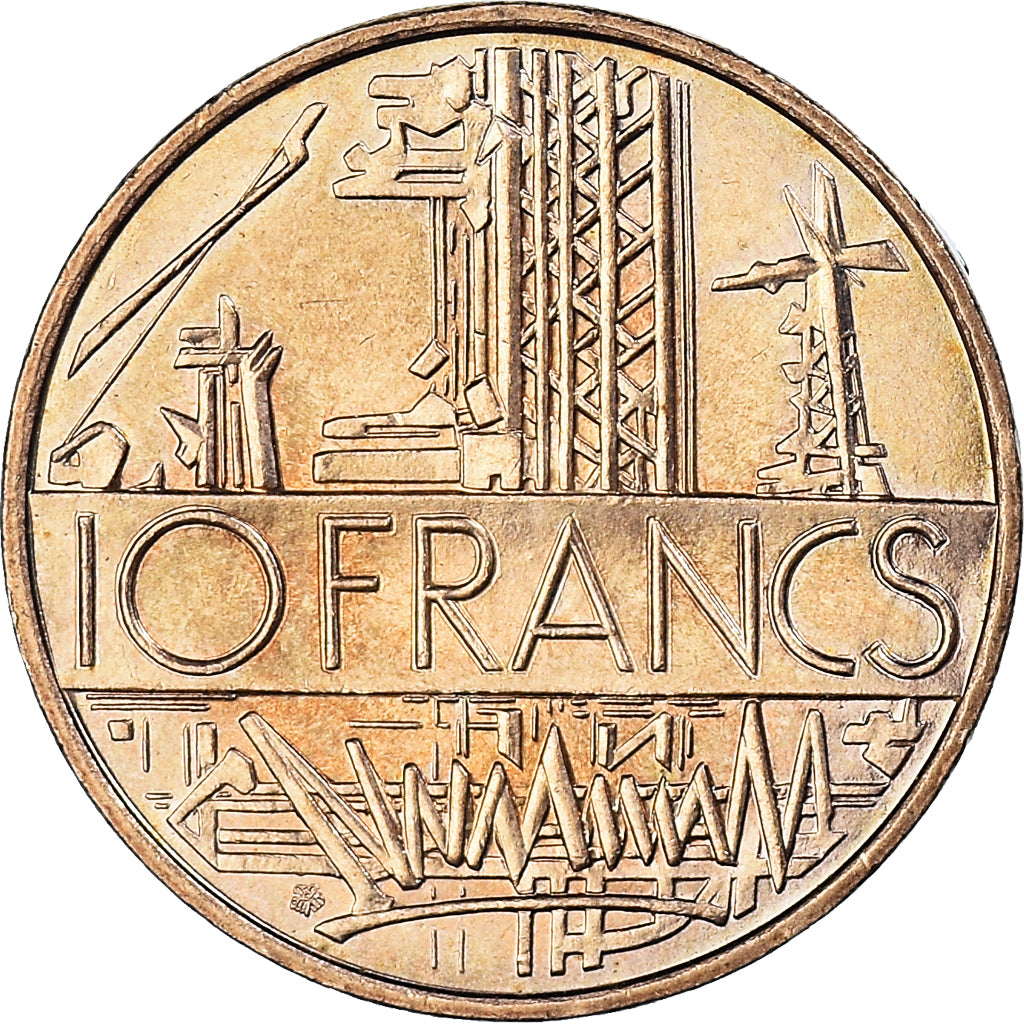 Monnaie, France, Mathieu, 10 Francs, 1987, TTB+, Nickel-Cuivre, Gadoury:814