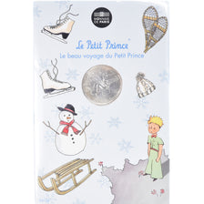 Francia, Monnaie de Paris, 10 Euro, Le Petit Prince (fait de la luge), 2016