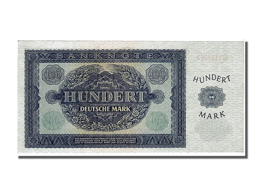 Banknote, Germany - Democratic Republic, 100 Deutsche Mark, 1948, UNC(65-70)
