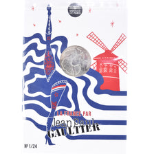 France, 10 Euro, Jean Paul Gaultier, 2017, 1, MS(65-70), Silver