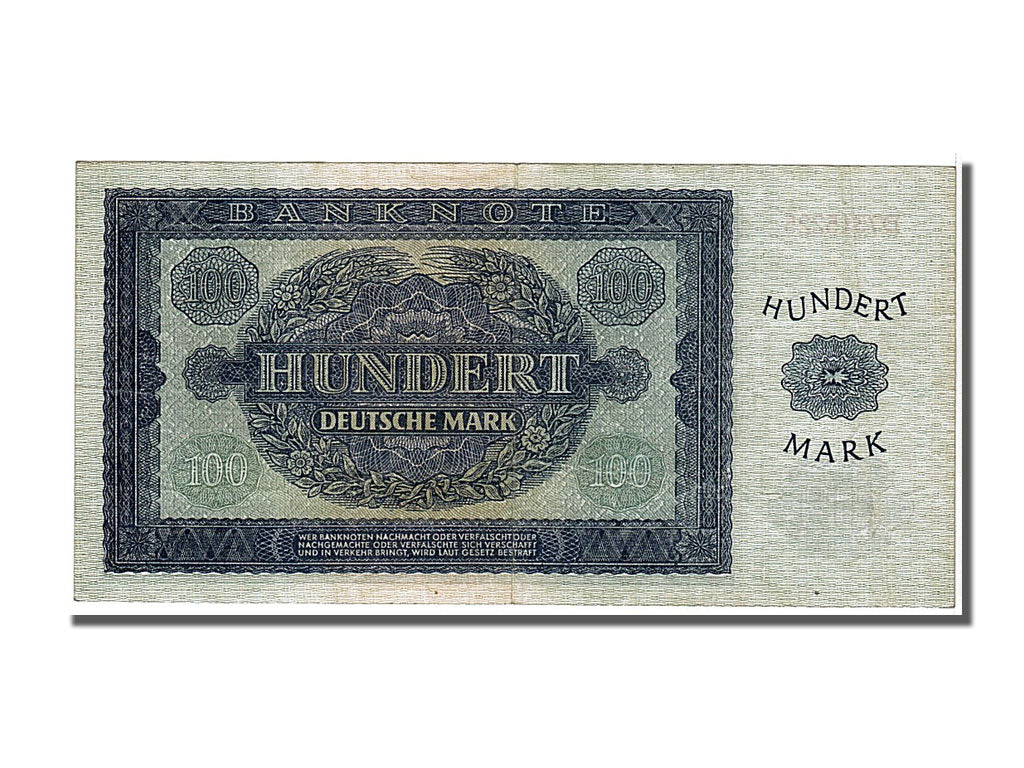Banknote, Germany - Democratic Republic, 100 Deutsche Mark, 1948, AU(55-58)
