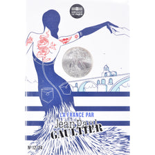 France, 10 Euro, Jean Paul Gaultier, 2017, 12, MS(65-70), Silver