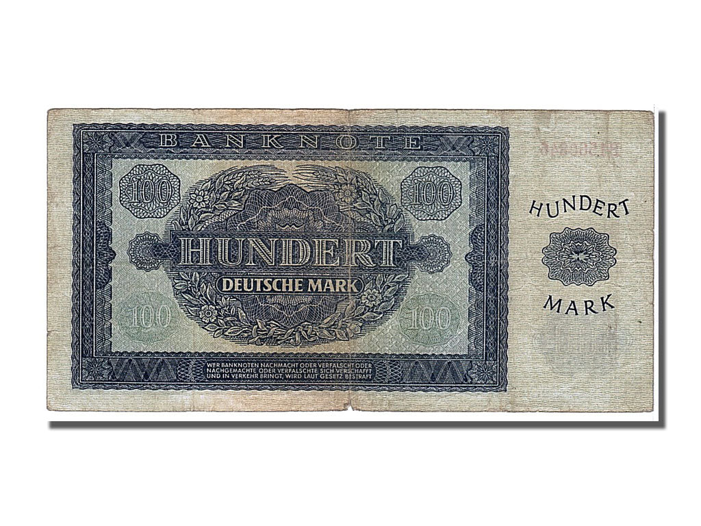Germany - Democratic Republic, 100 Deutsche Mark, 1948, KM #15a, EF(40-45),...