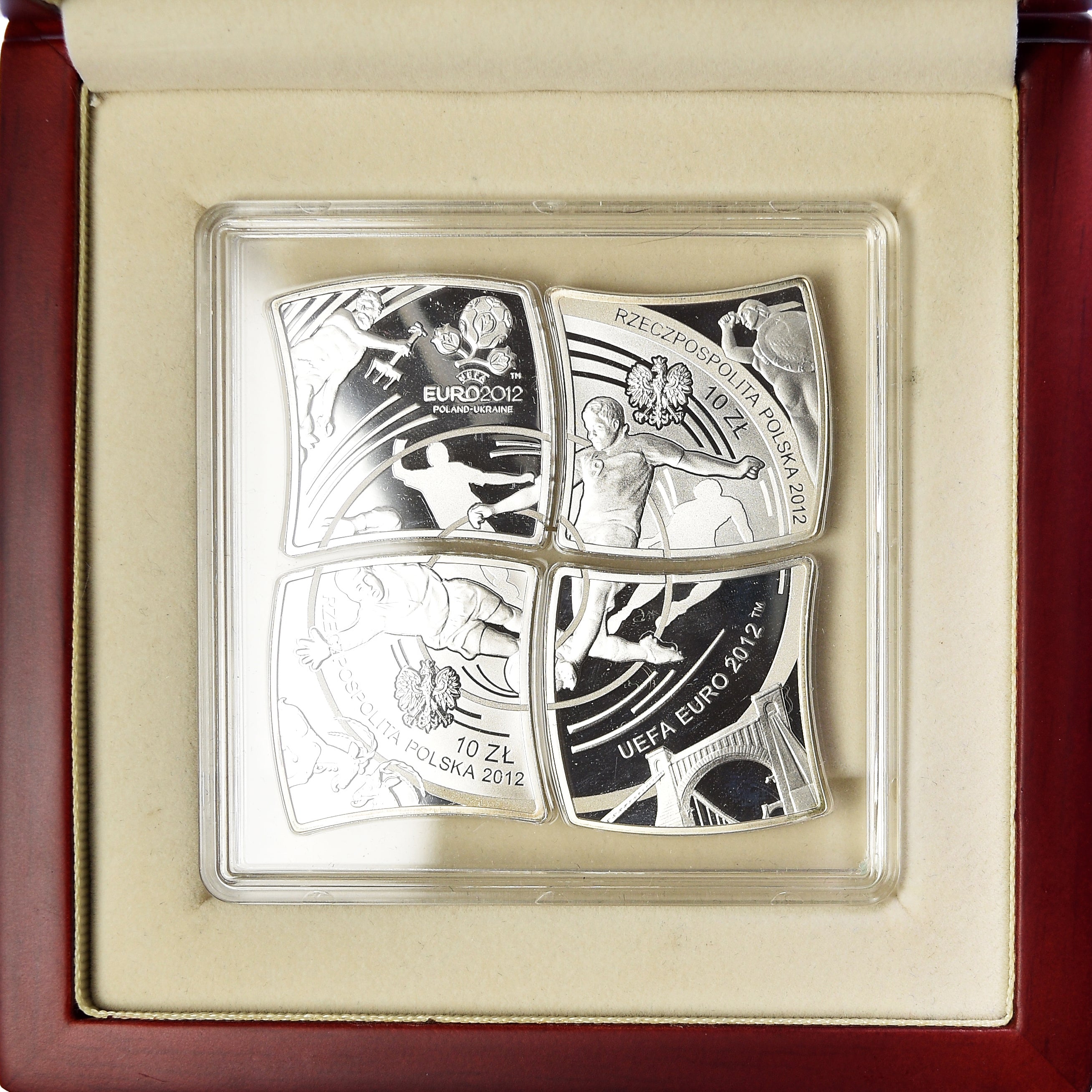 Coin, Poland, UEFA Euro, 10 Zlotych, 2012, Warsaw, BE, MS(65-70), Silver