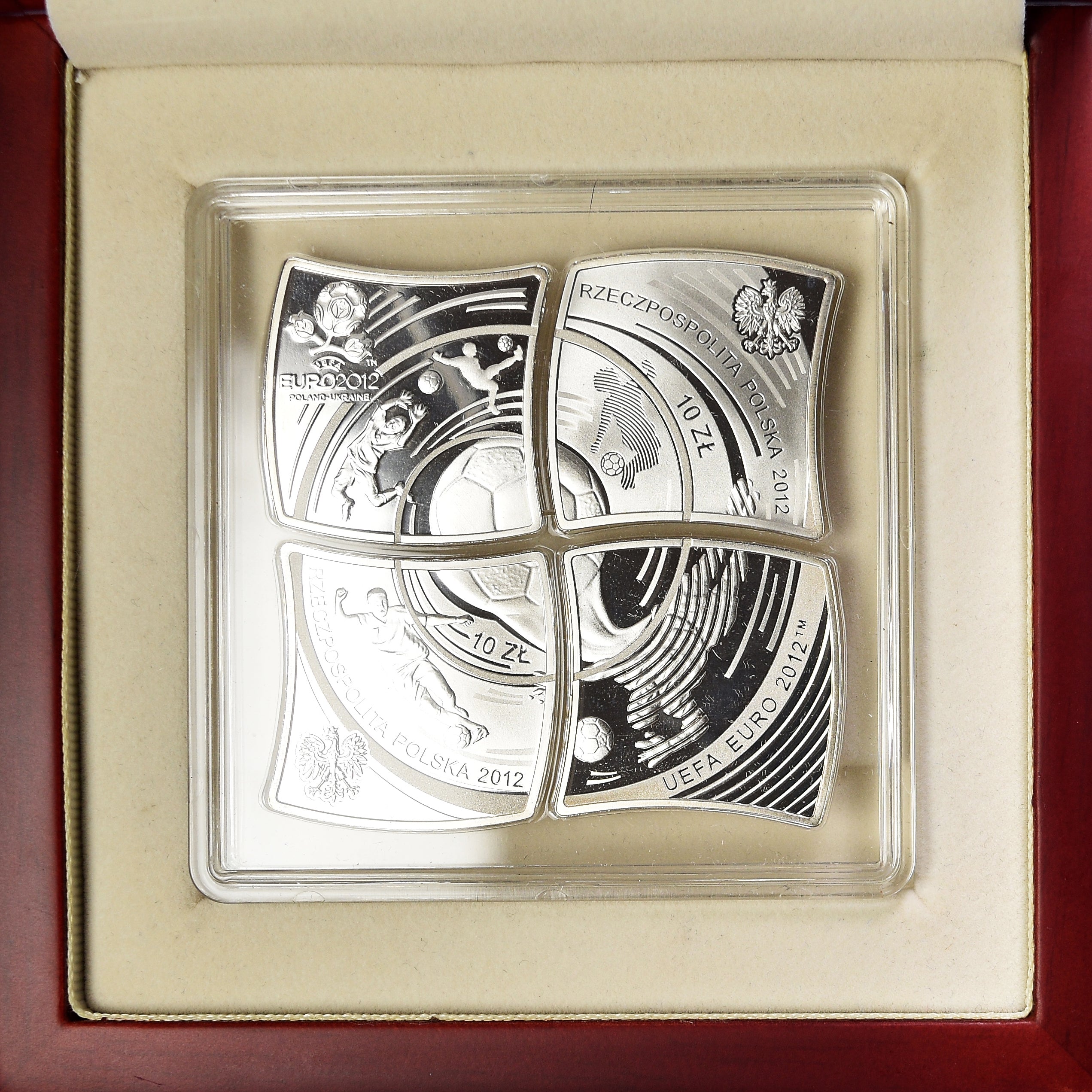 Coin, Poland, UEFA Euro, 10 Zlotych, 2012, Warsaw, BE, MS(65-70), Silver