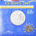 France, Monnaie de Paris, 1/4 Euro, Europa, 2002, Paris, BU, MS(65-70)
