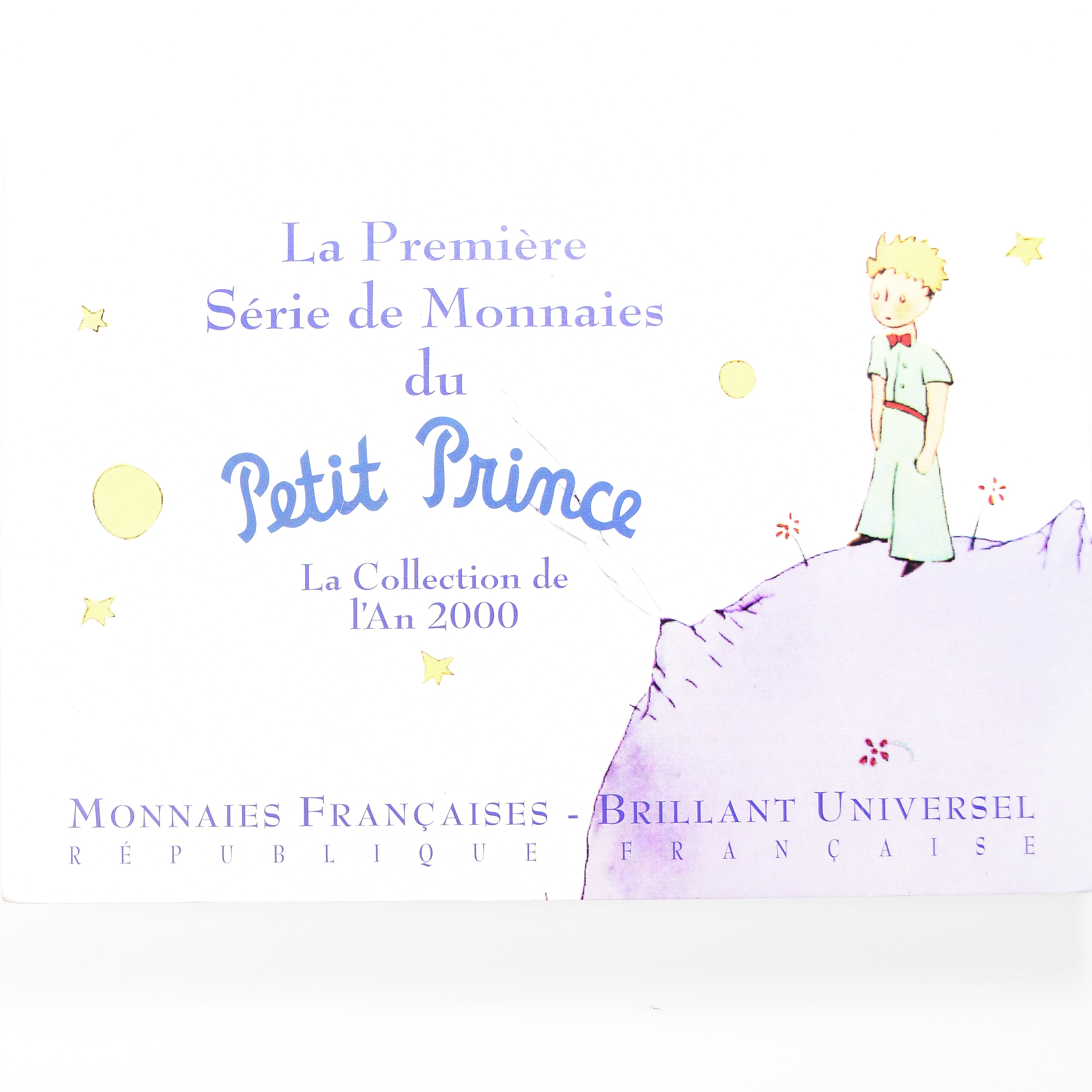 Münze, Frankreich, Coffret BU Franc 2000 - Petit Prince / St Exupéry .