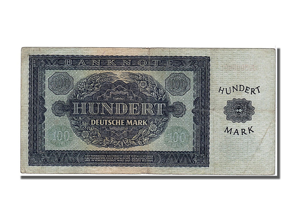 Banknote, Germany - Democratic Republic, 100 Deutsche Mark, 1948, EF(40-45)