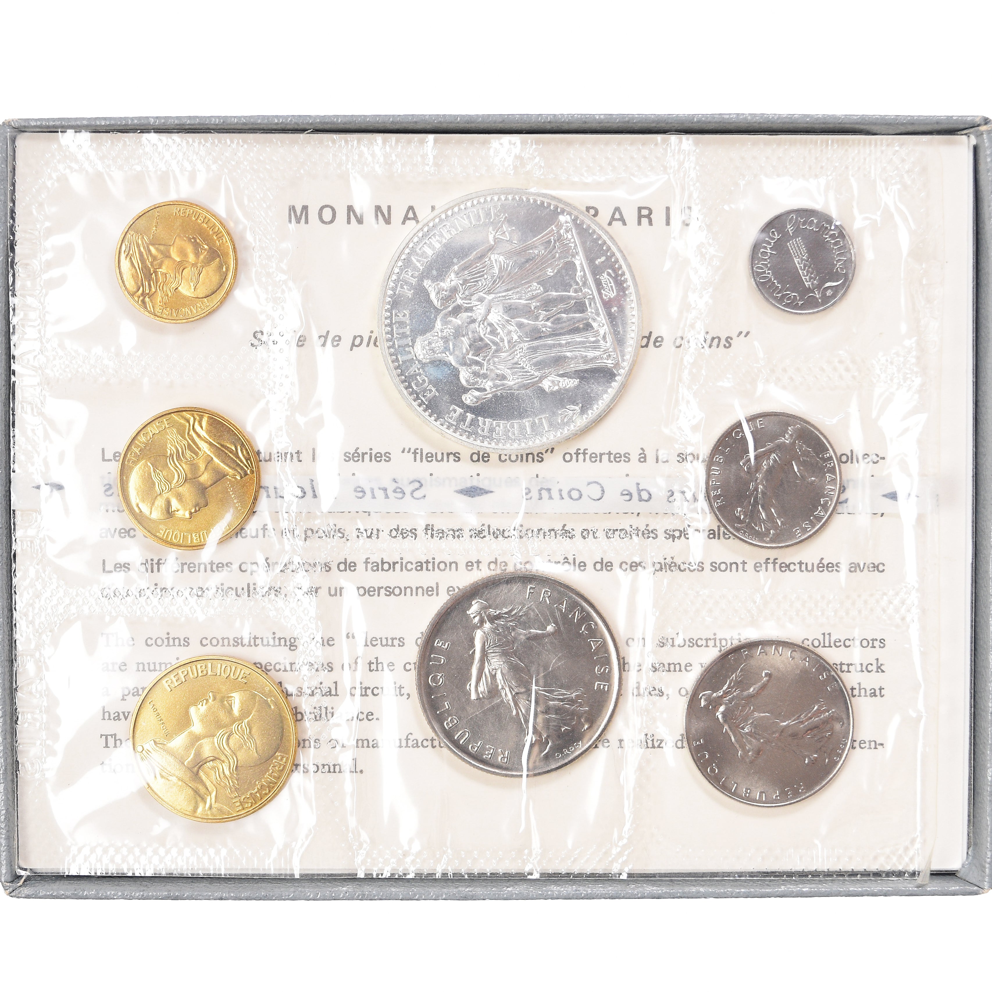 Coin, France, Monnaie de Paris, Set, 1973, Paris, FDC, MS(65-70), Gadoury:page