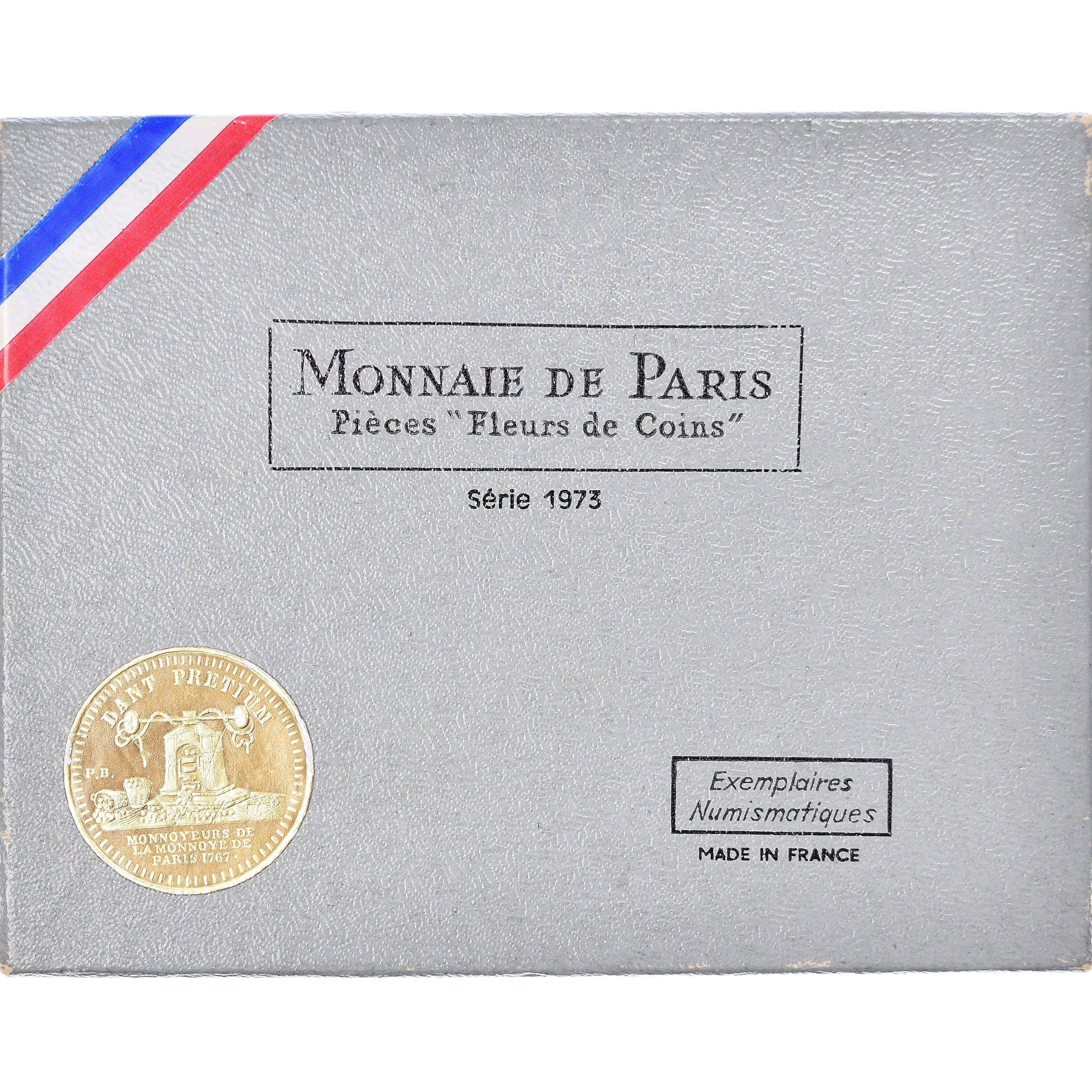 Coin, France, Monnaie de Paris, Set, 1973, Paris, FDC, MS(65-70), Gadoury:page