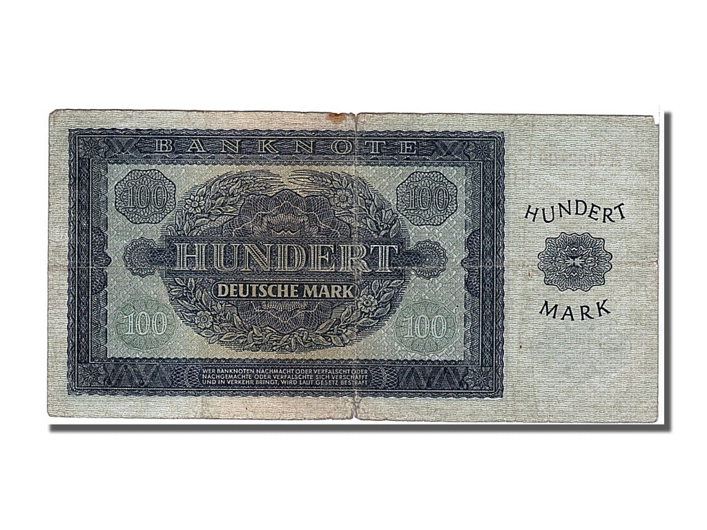 Germany - Democratic Republic, 100 Deutsche Mark, 1948, KM #15a, VF(30-35),...
