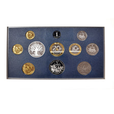 Moneta, Francja, Monnaie de Paris, Set Franc, 1992, Paris, BE, MS(65-70), ND