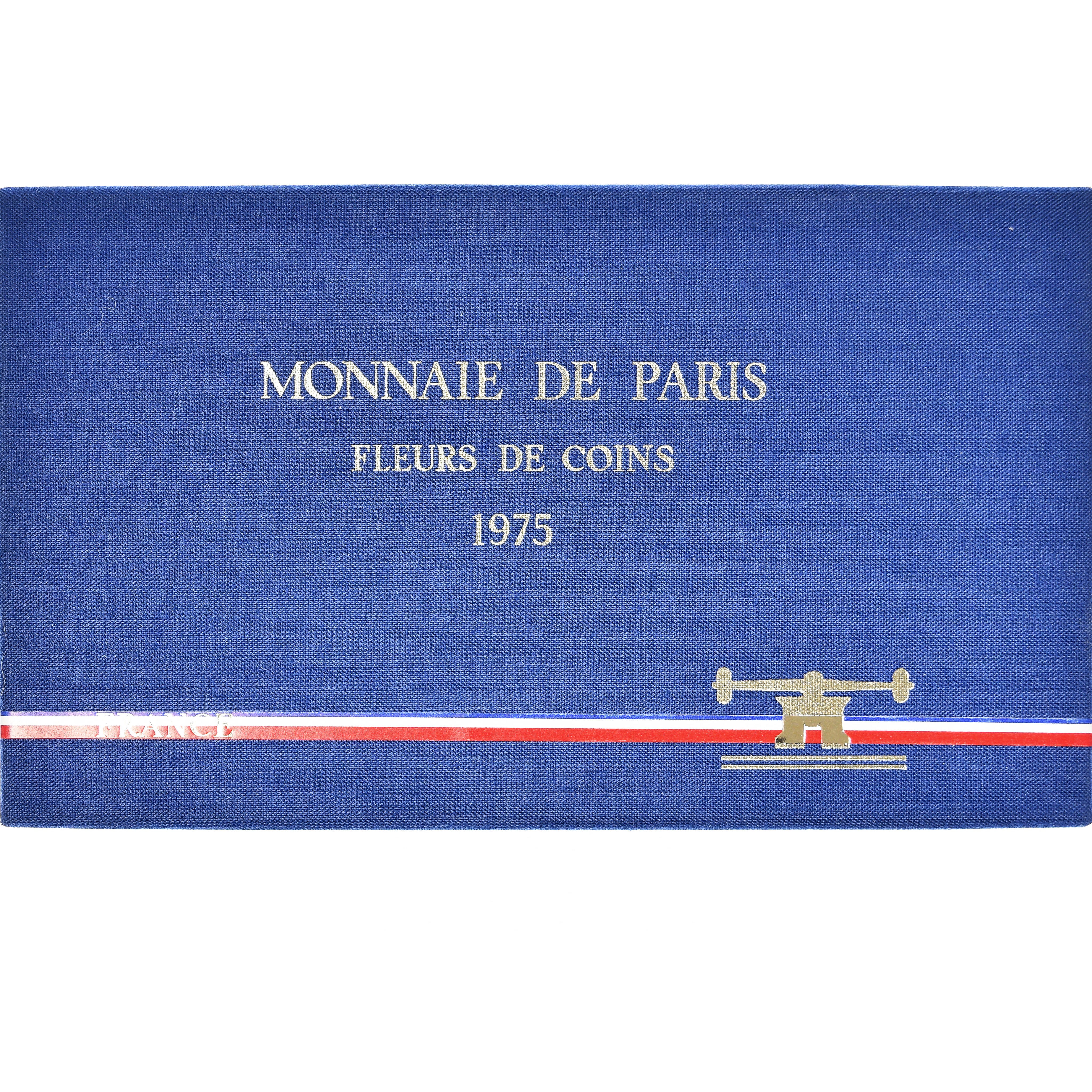 Moeda, França, Monnaie de Paris, Set, 1975, Paris, FDC, MS(65-70), N/D