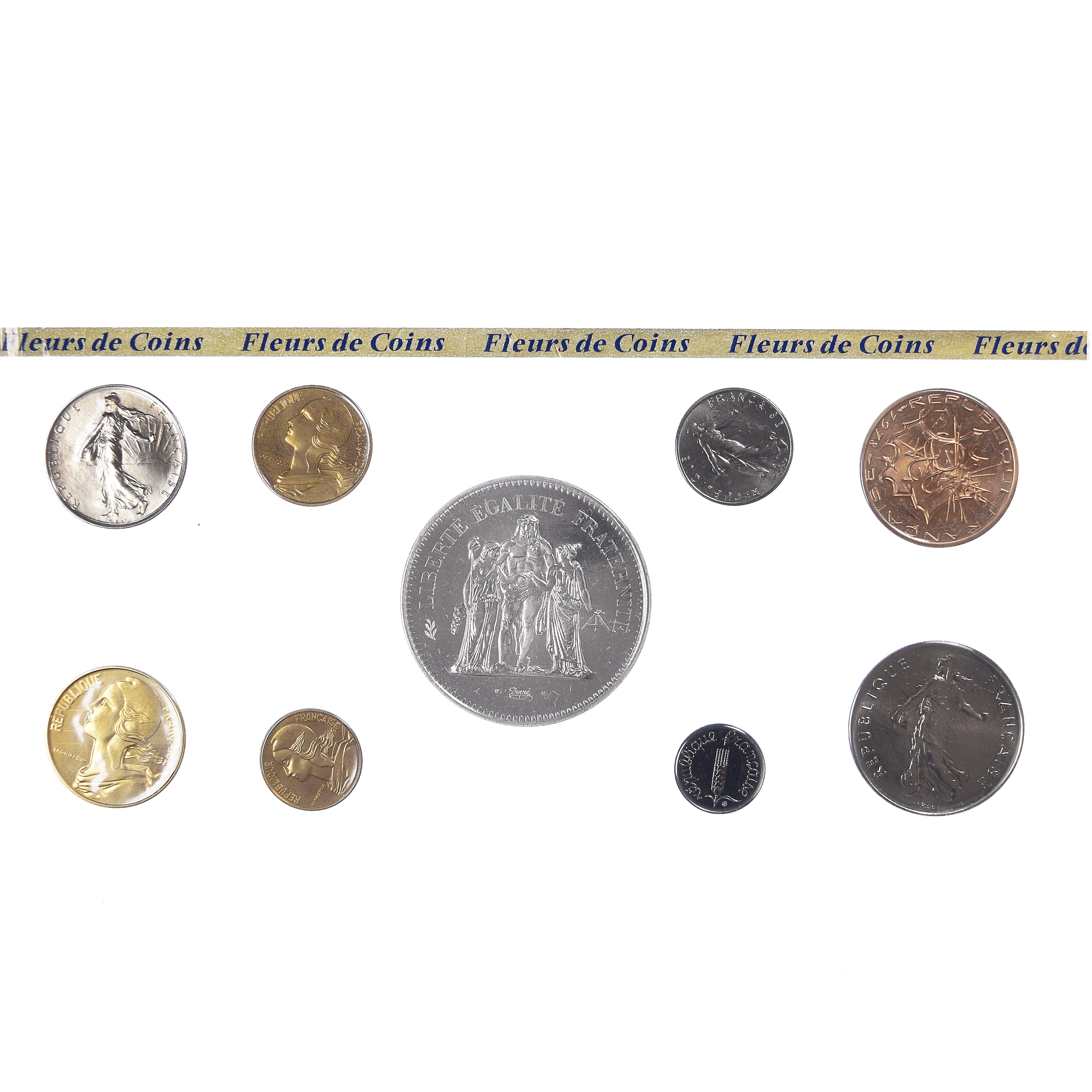 Coin, France, Monnaie de Paris, Set, 1978, Paris, FDC, MS(65-70), Gadoury:page